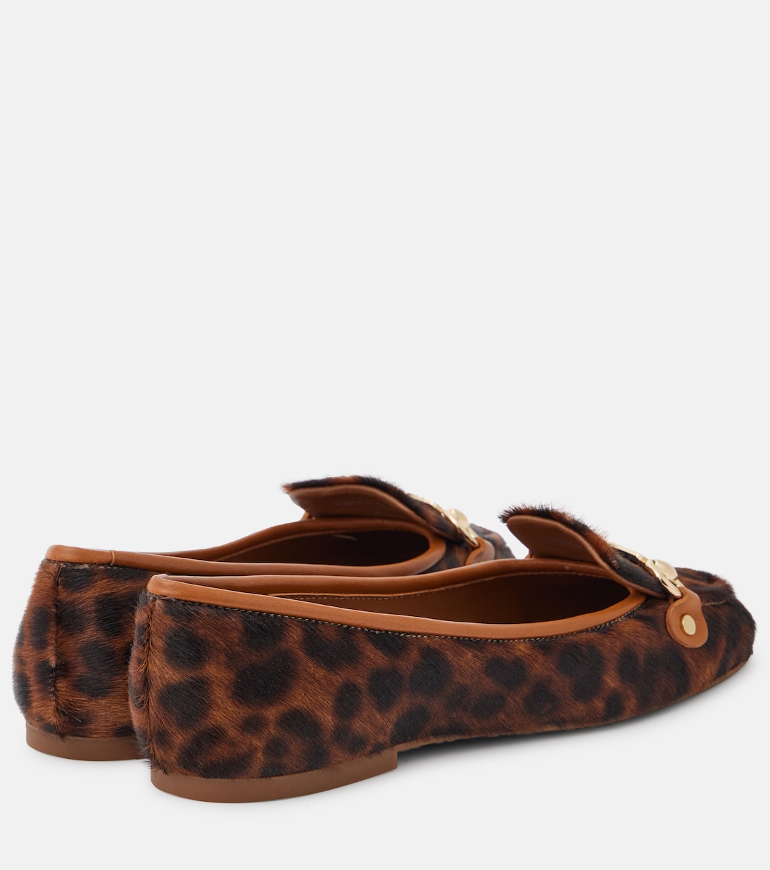 Signature calf hair ballet flats | See By Chloé