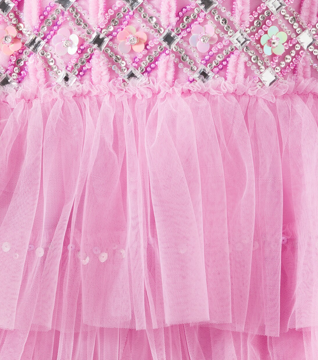 Robe Mystic Flower en tulle à ornements | Tutu Du Monde