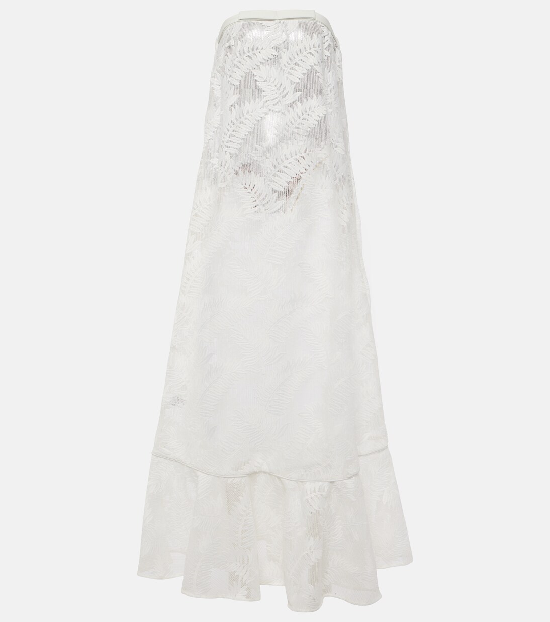 Robe longue en jacquard | Adriana Degreas