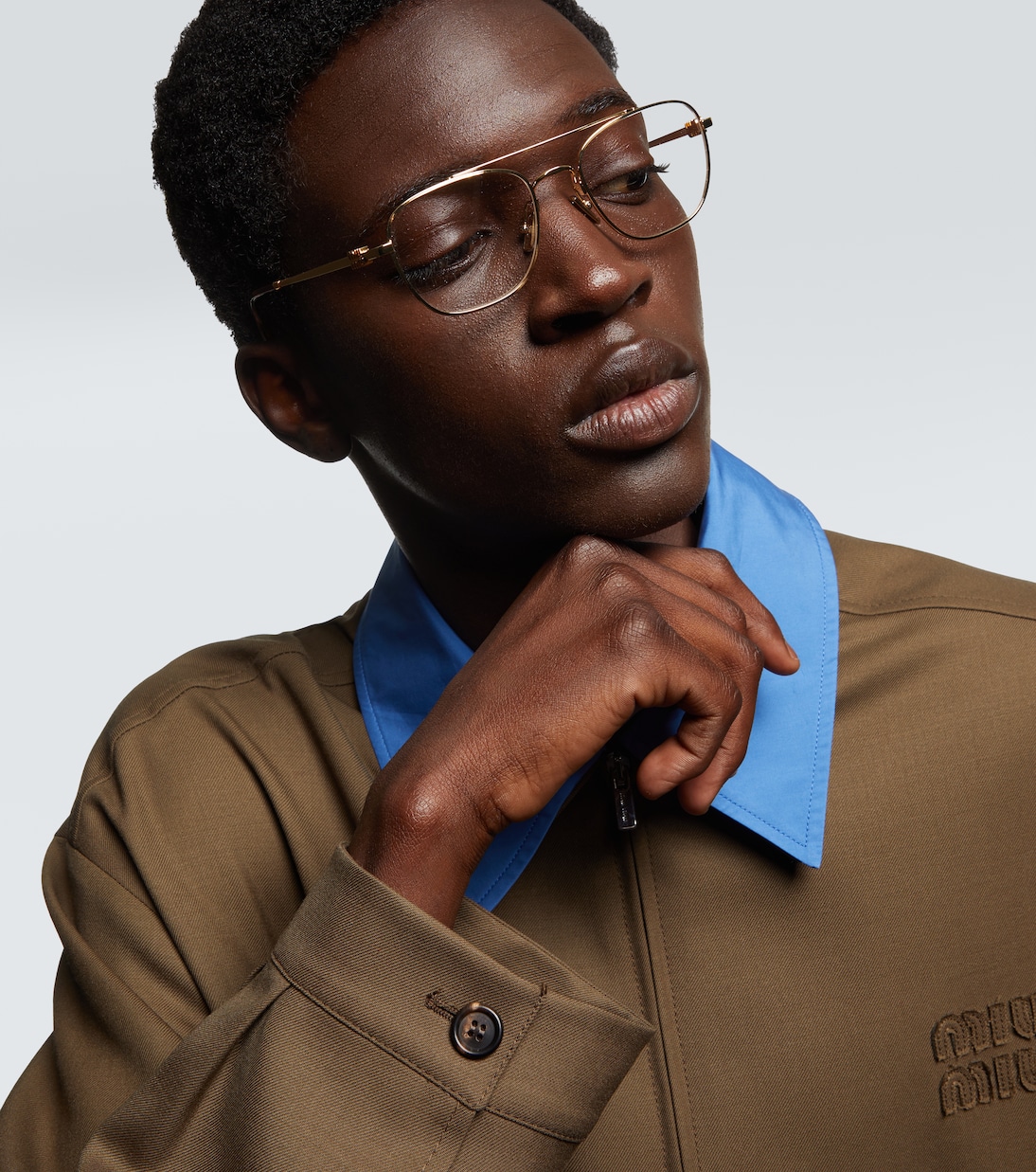 Aviator glasses | Miu Miu