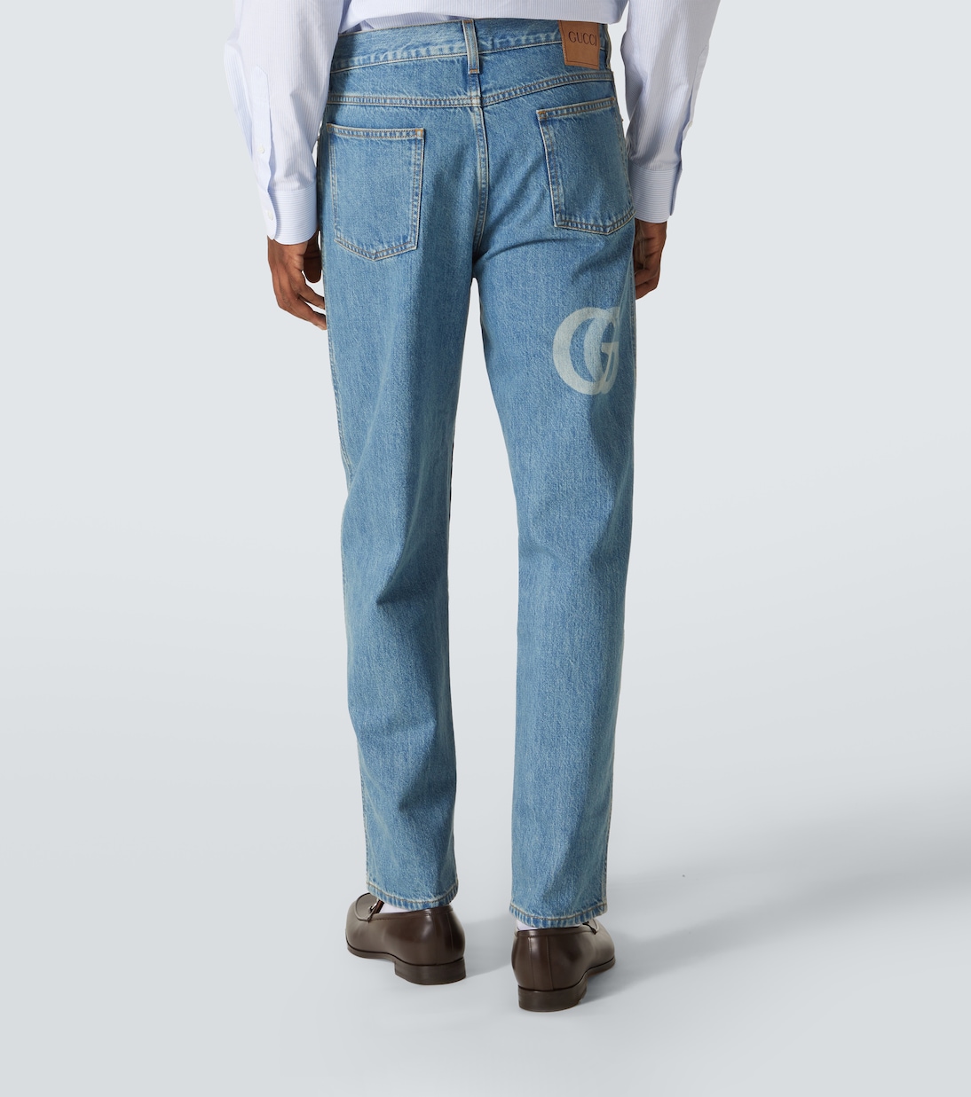 Mid-Rise Slim Jeans Double G | Gucci