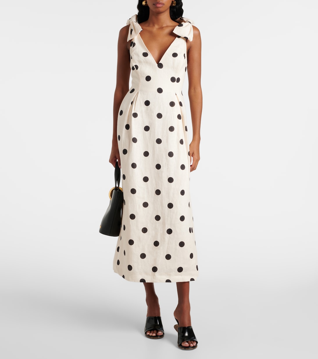 Midikleid aus Leinen | Zimmermann