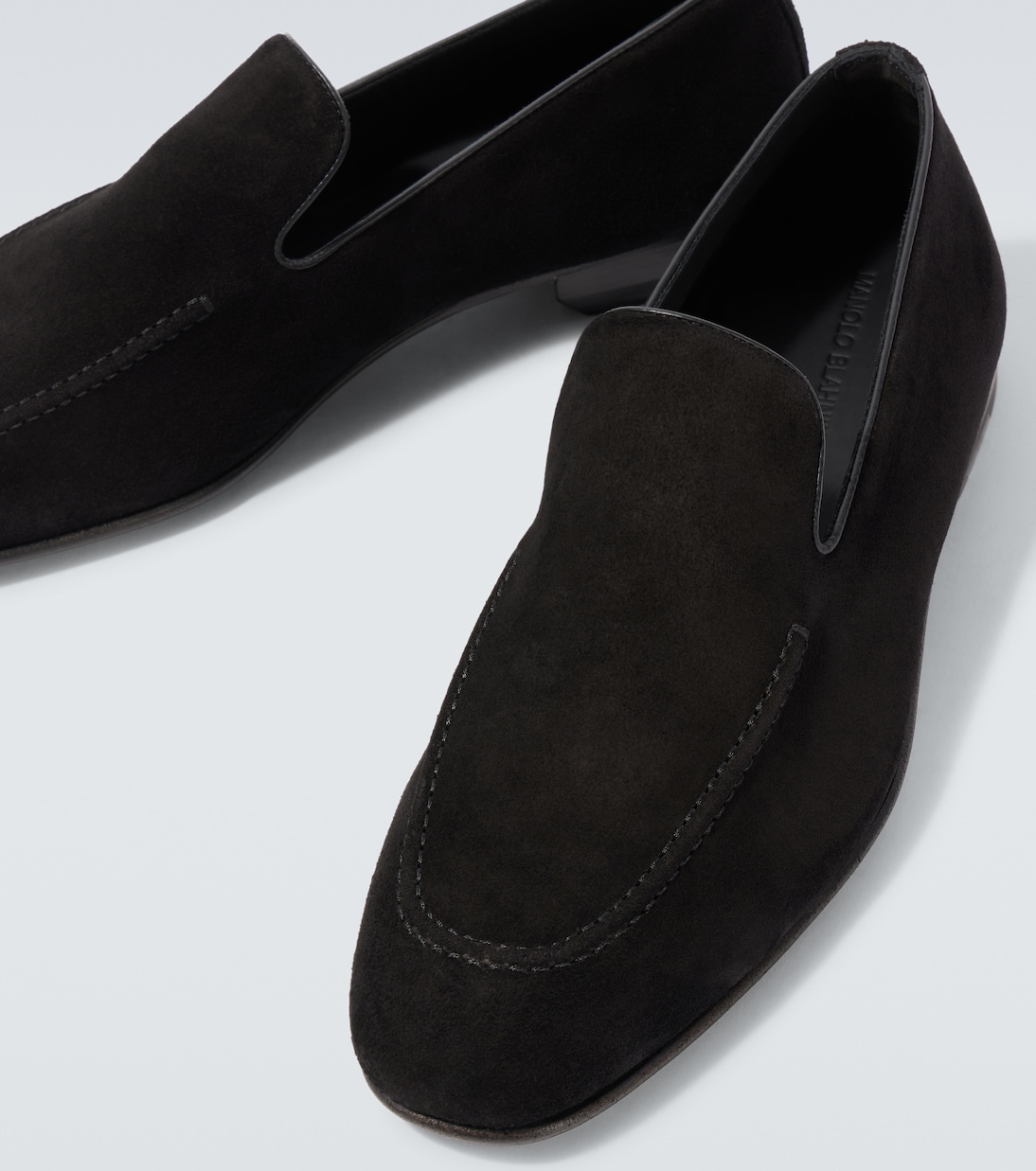 Slip-Ons Truro aus Veloursleder | Manolo Blahnik