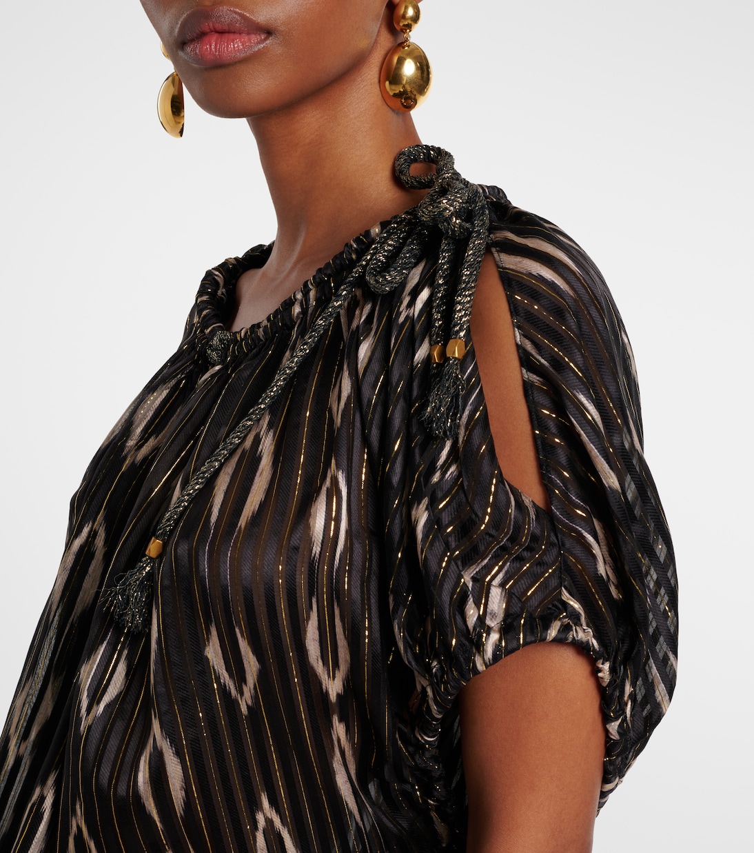 Sonae printed silk-blend top | Isabel Marant