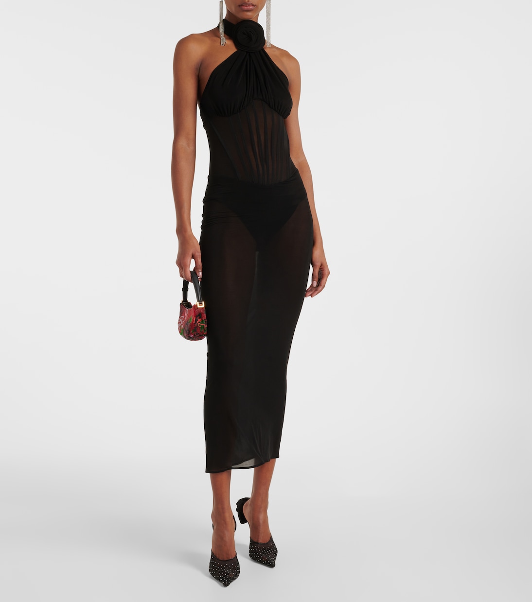 Verziertes Cocktailkleid | Magda Butrym