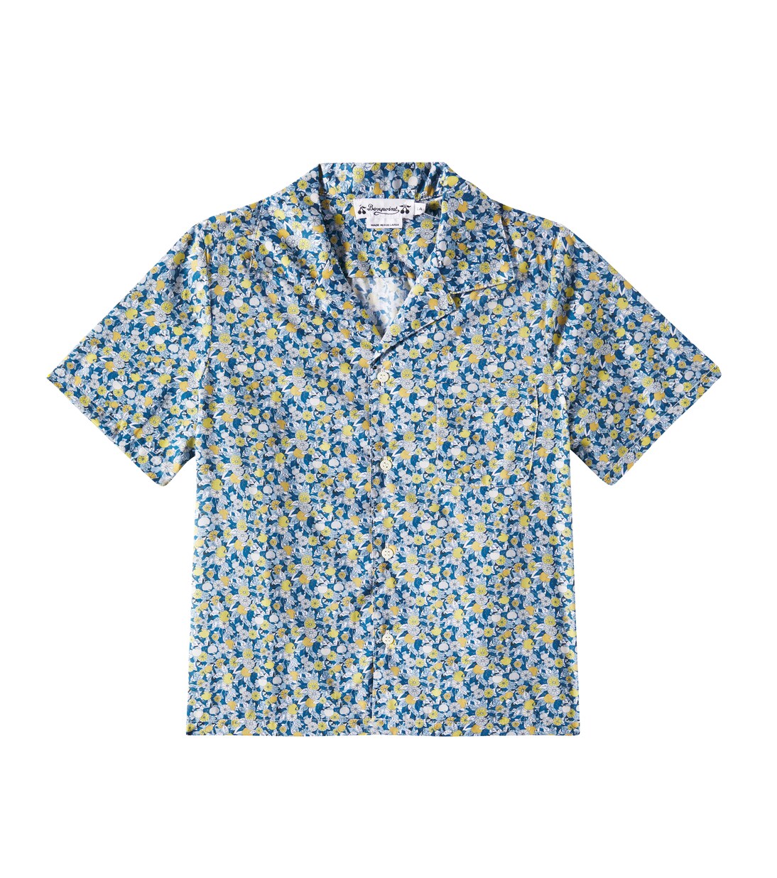 Steve printed cotton shirt | Bonpoint