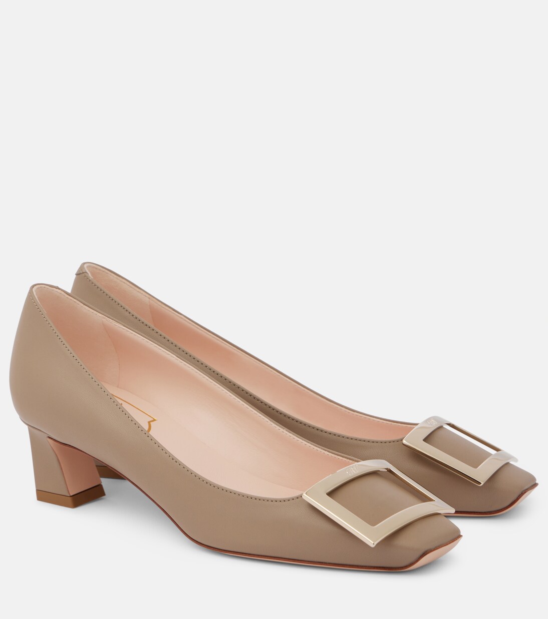 Trompette 45 leather pumps | Roger Vivier