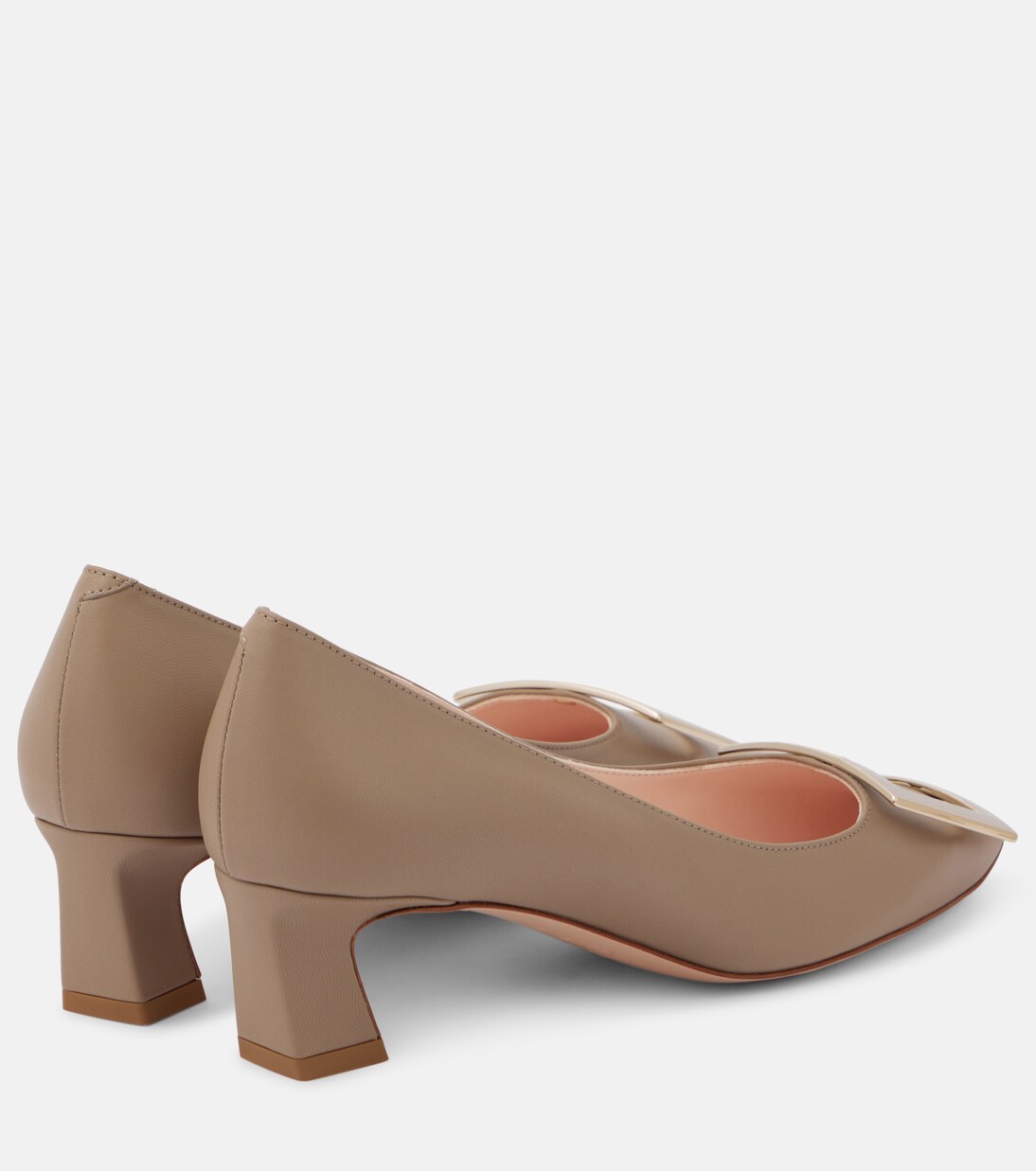 Trompette 45 leather pumps | Roger Vivier
