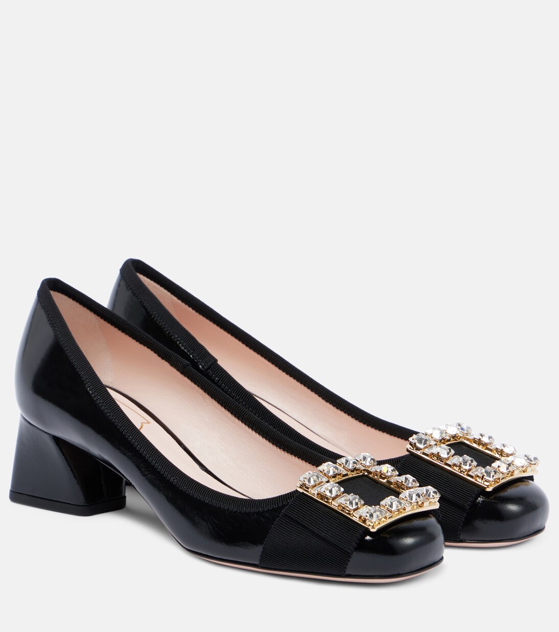 Très Vivier embellished patent leather pumps | Roger Vivier