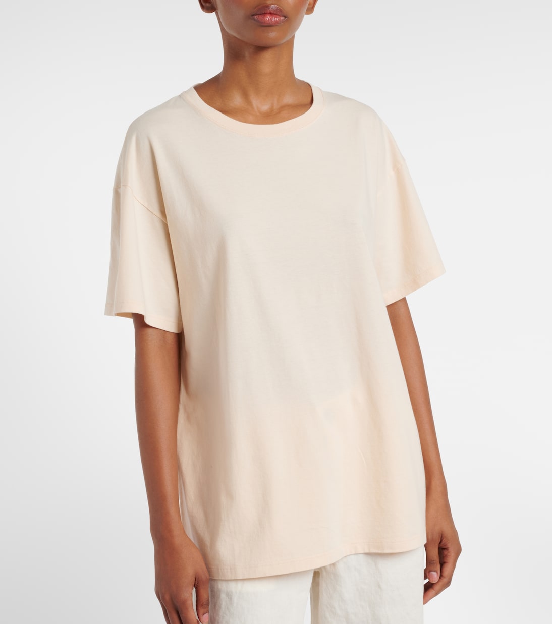 T-Shirt Nadina aus Baumwoll-Jersey | The Row