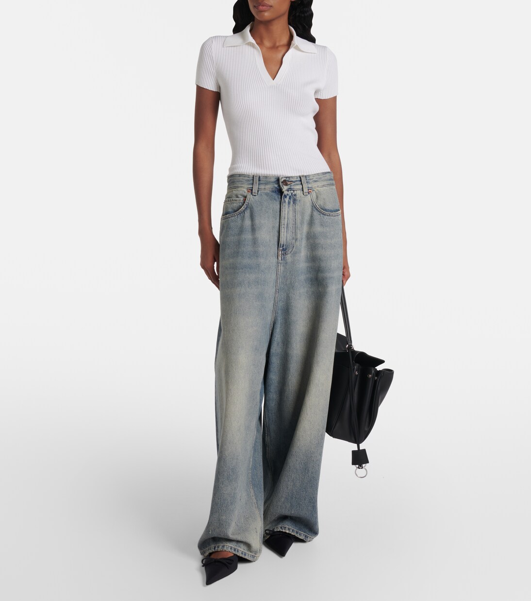 Polopullover aus einem Wollgemisch | Balenciaga