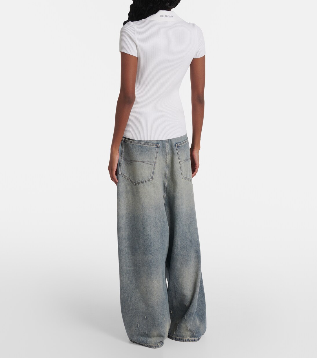 Polopullover aus einem Wollgemisch | Balenciaga