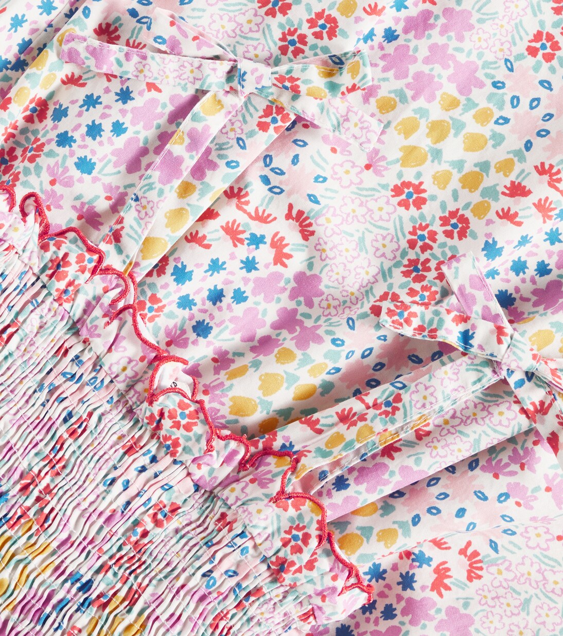 Greneva floral smocked cotton dress | The New Society