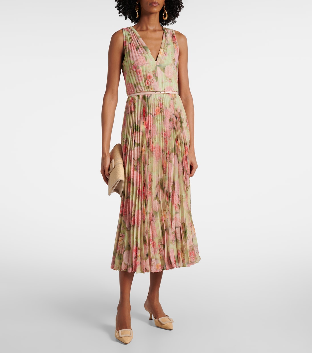 Abito midi in georgette | Max Mara