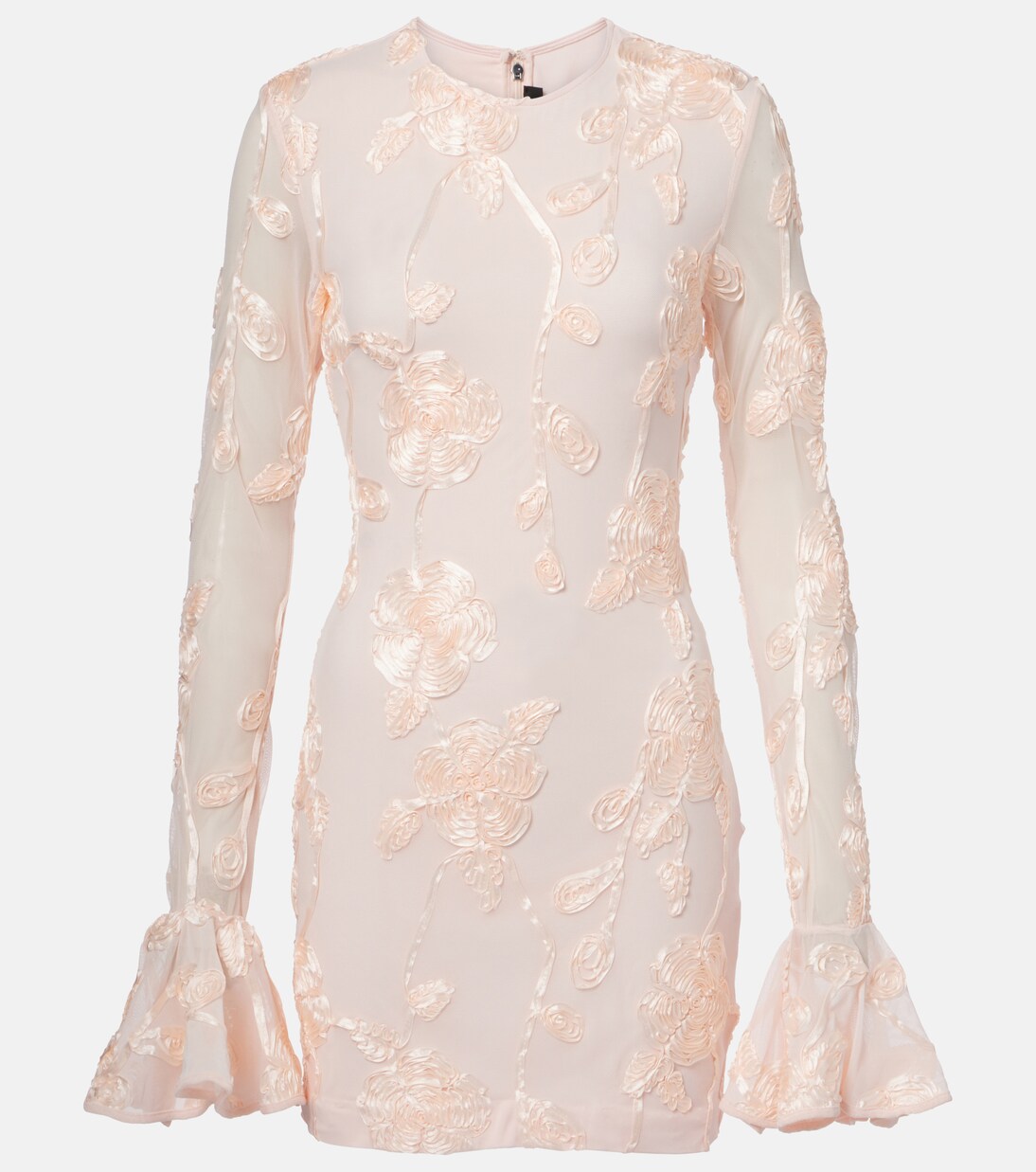 Robe brodée en résille | Rotate