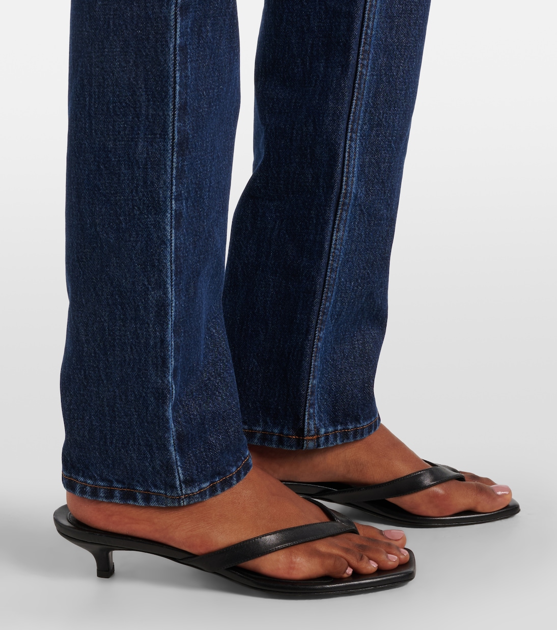 Jeans slim a vita alta | Toteme