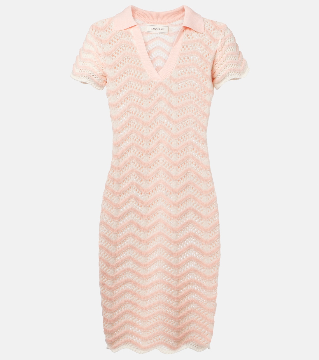 Robe Coco rayée en coton mélangé | Bananhot