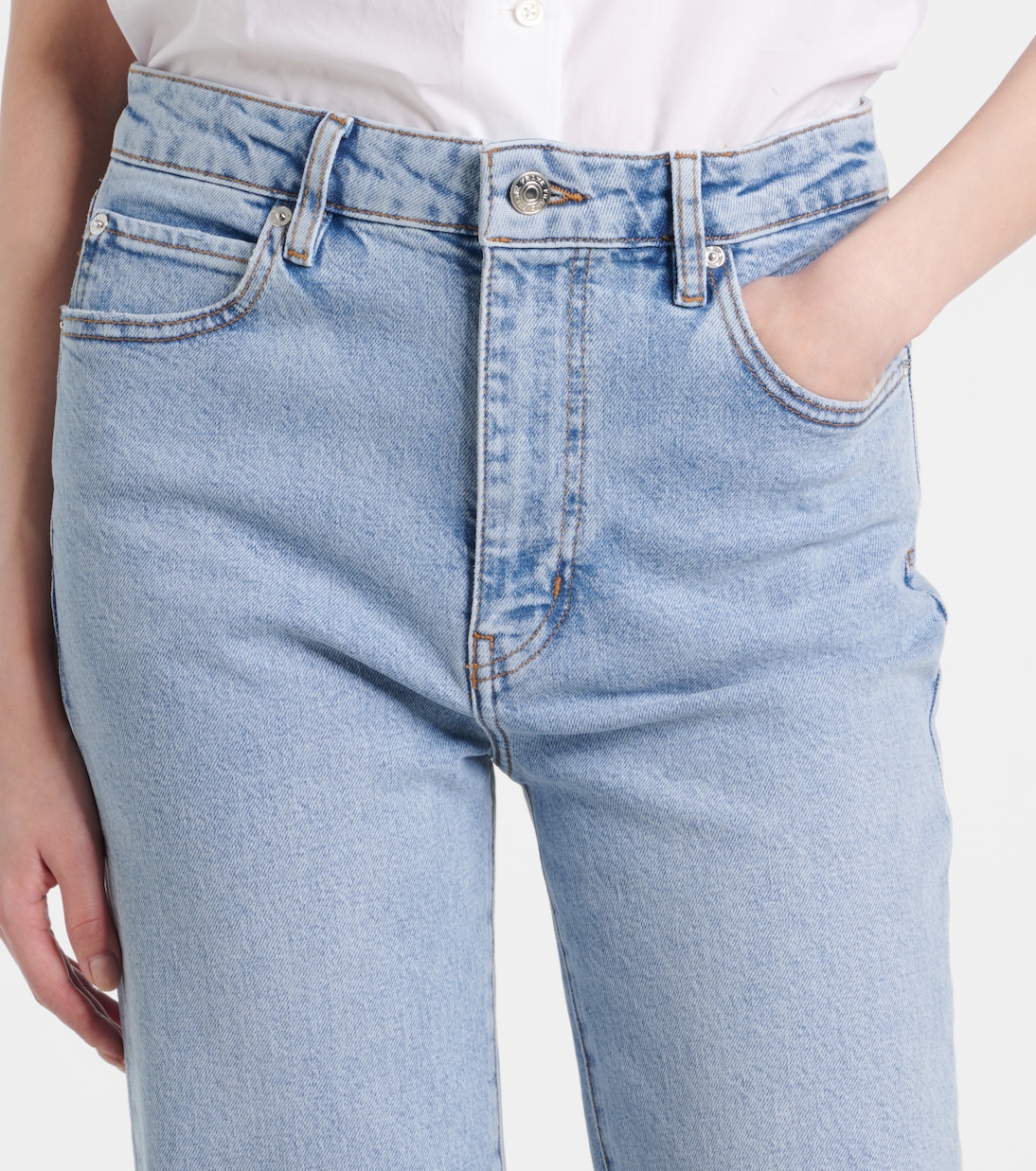 Arrow high-rise bootcut jeans | Frame