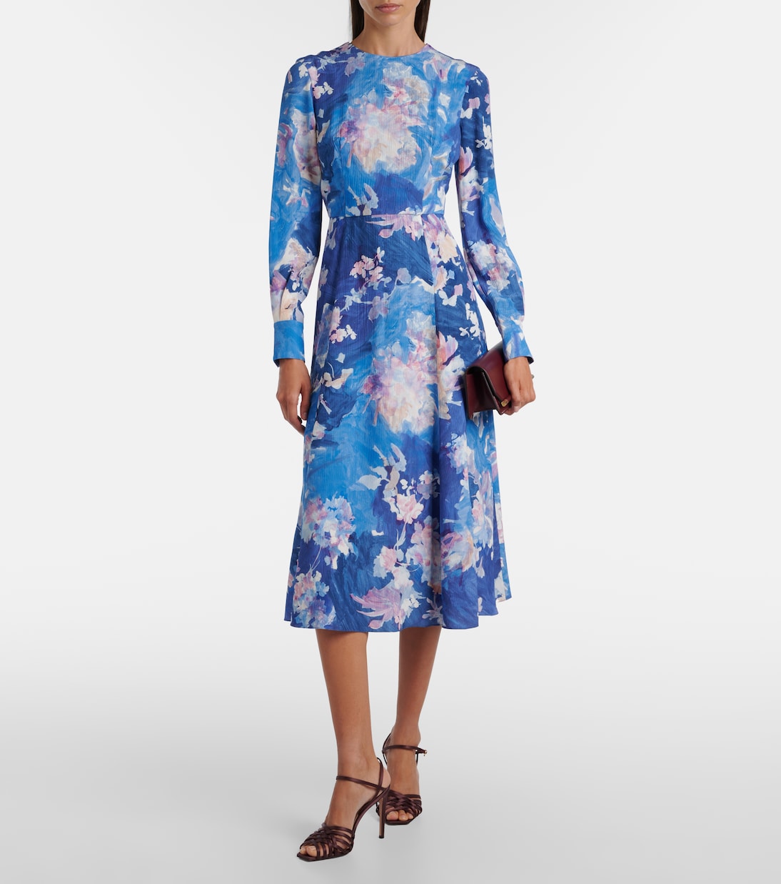Cocktailkleid aus Satin | Erdem