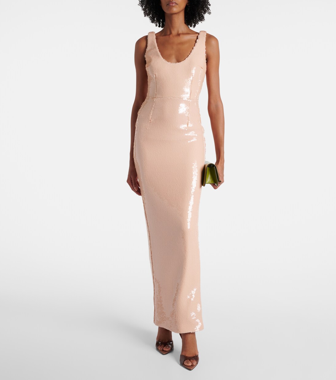 Robe longue Manu à sequins | The New Arrivals Ilkyaz Ozel