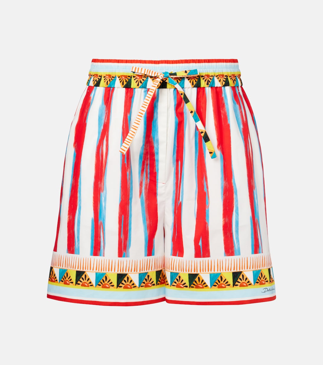 Shorts de algodón estampados | Dolce&Gabbana
