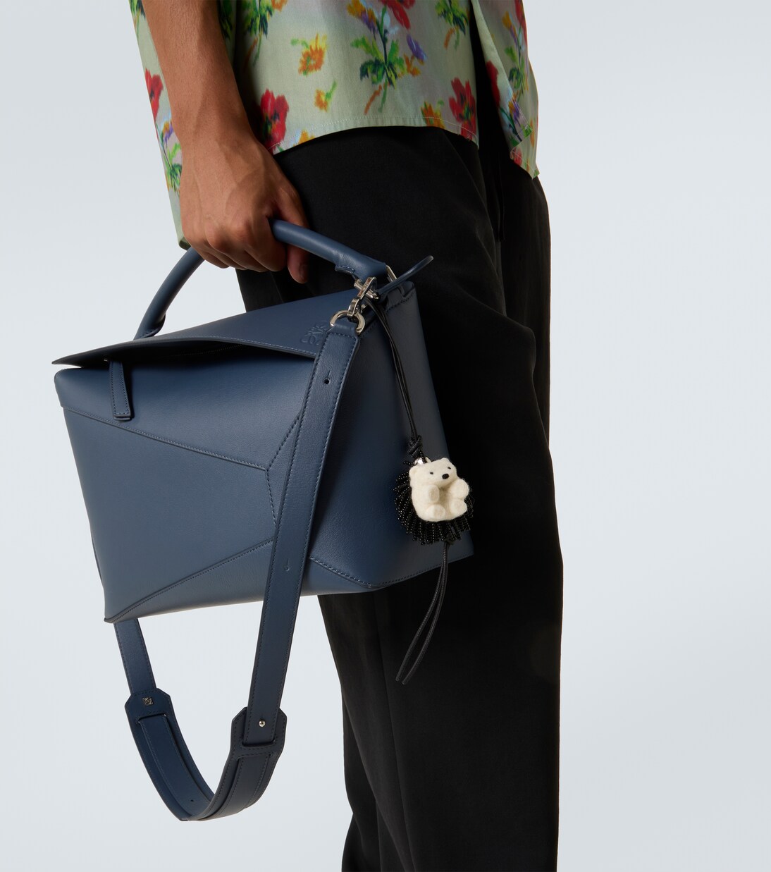 Hedgehog beaded bag charm | Loewe