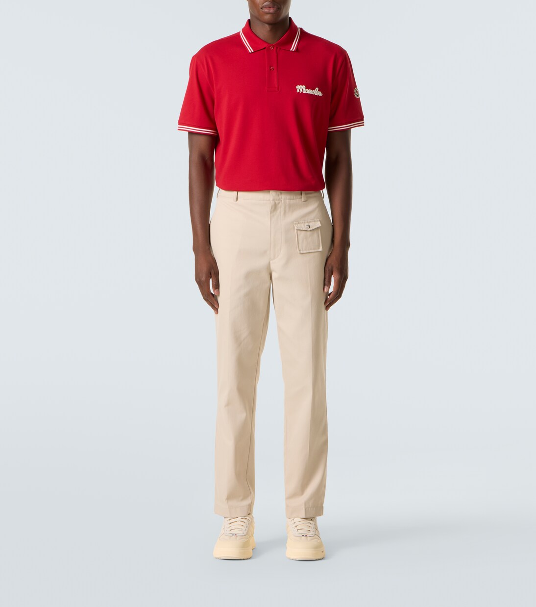 Rugby Shirt aus Baumwoll-Piqué | Moncler