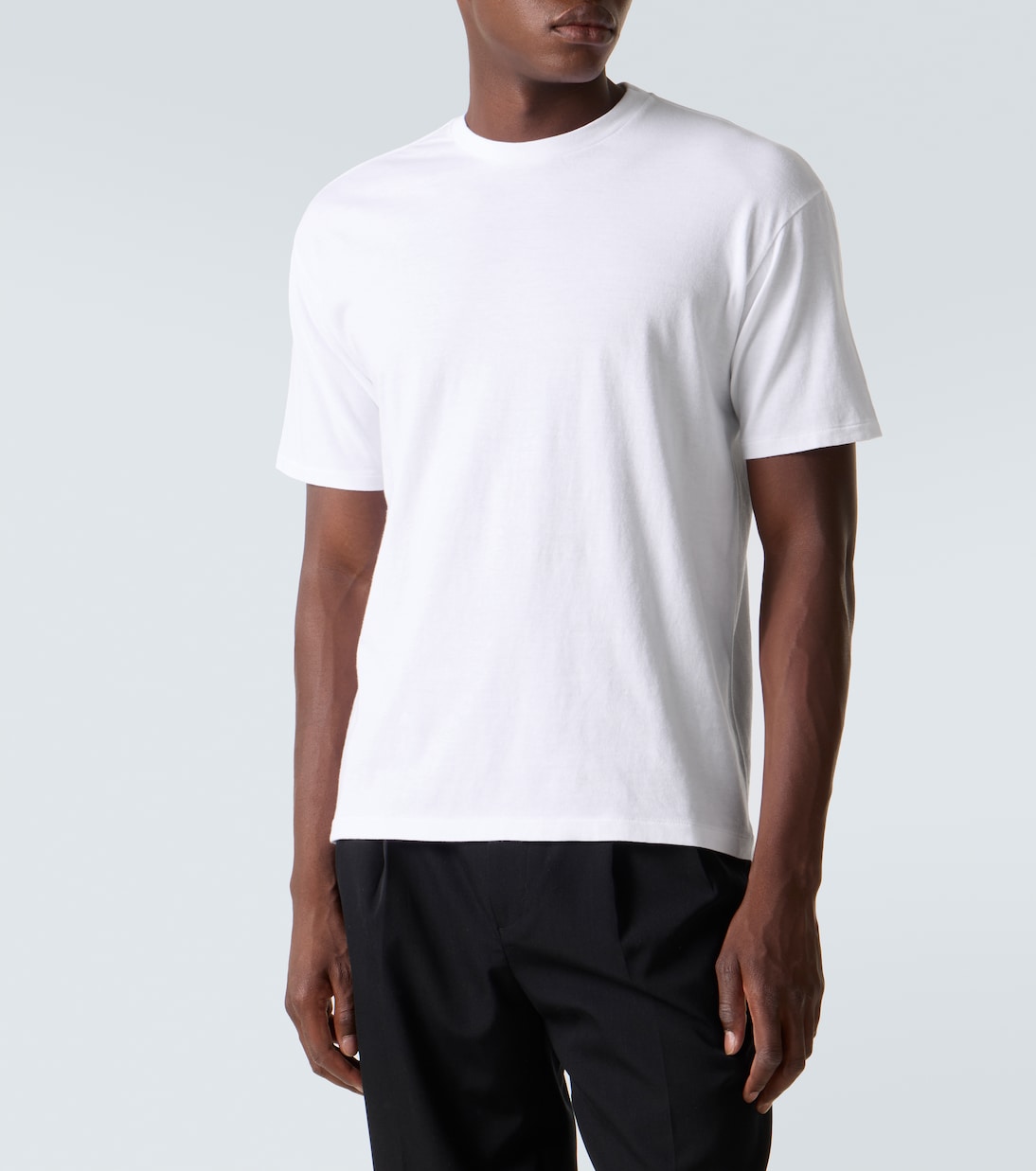 T-Shirt aus Baumwoll-Jersey | Auralee