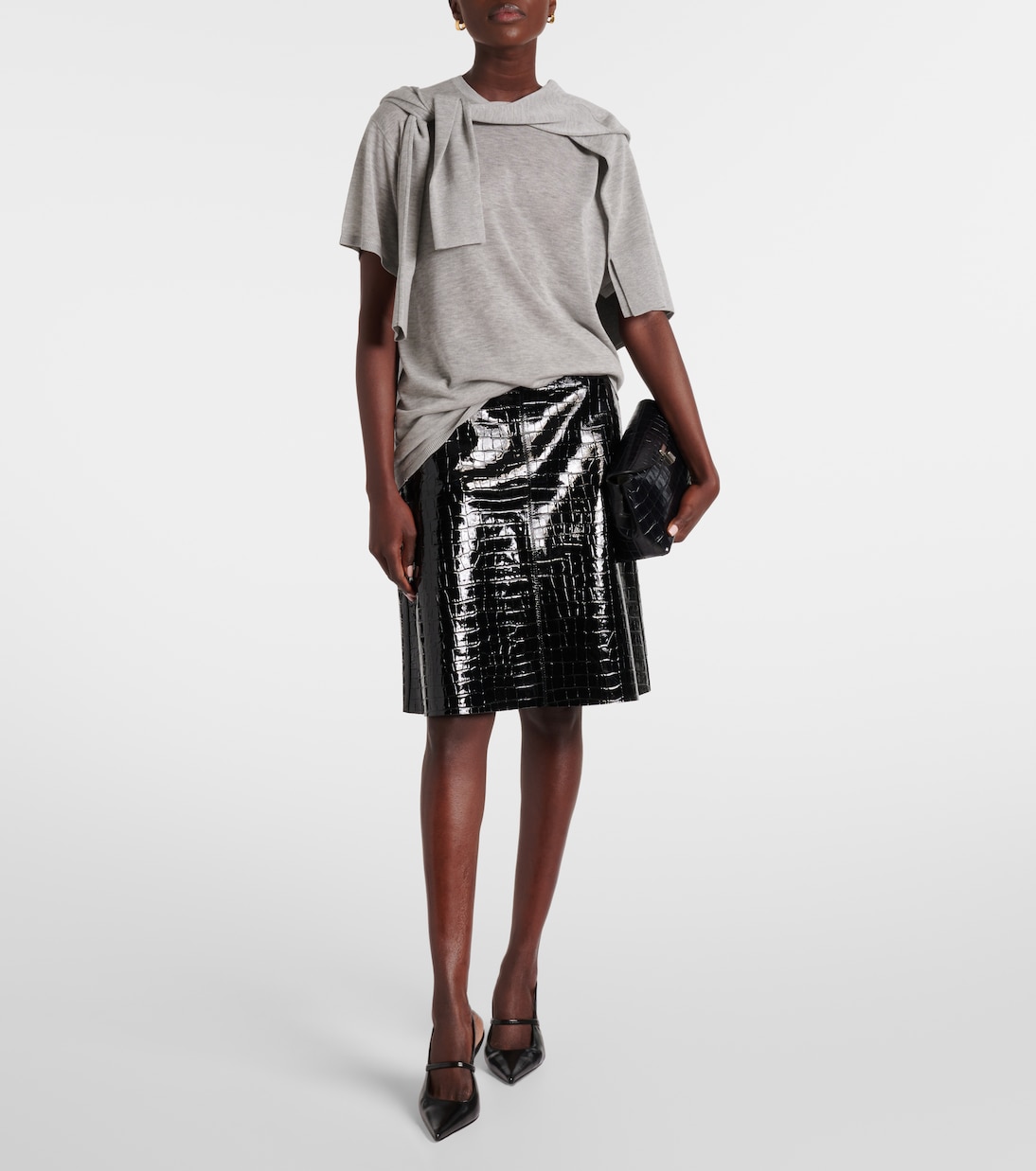 T-Shirt aus einem Baumwollgemisch | Toteme