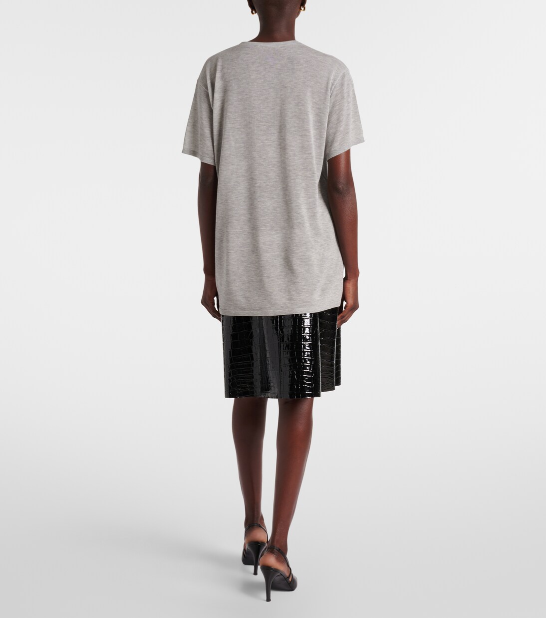 T-Shirt aus einem Baumwollgemisch | Toteme