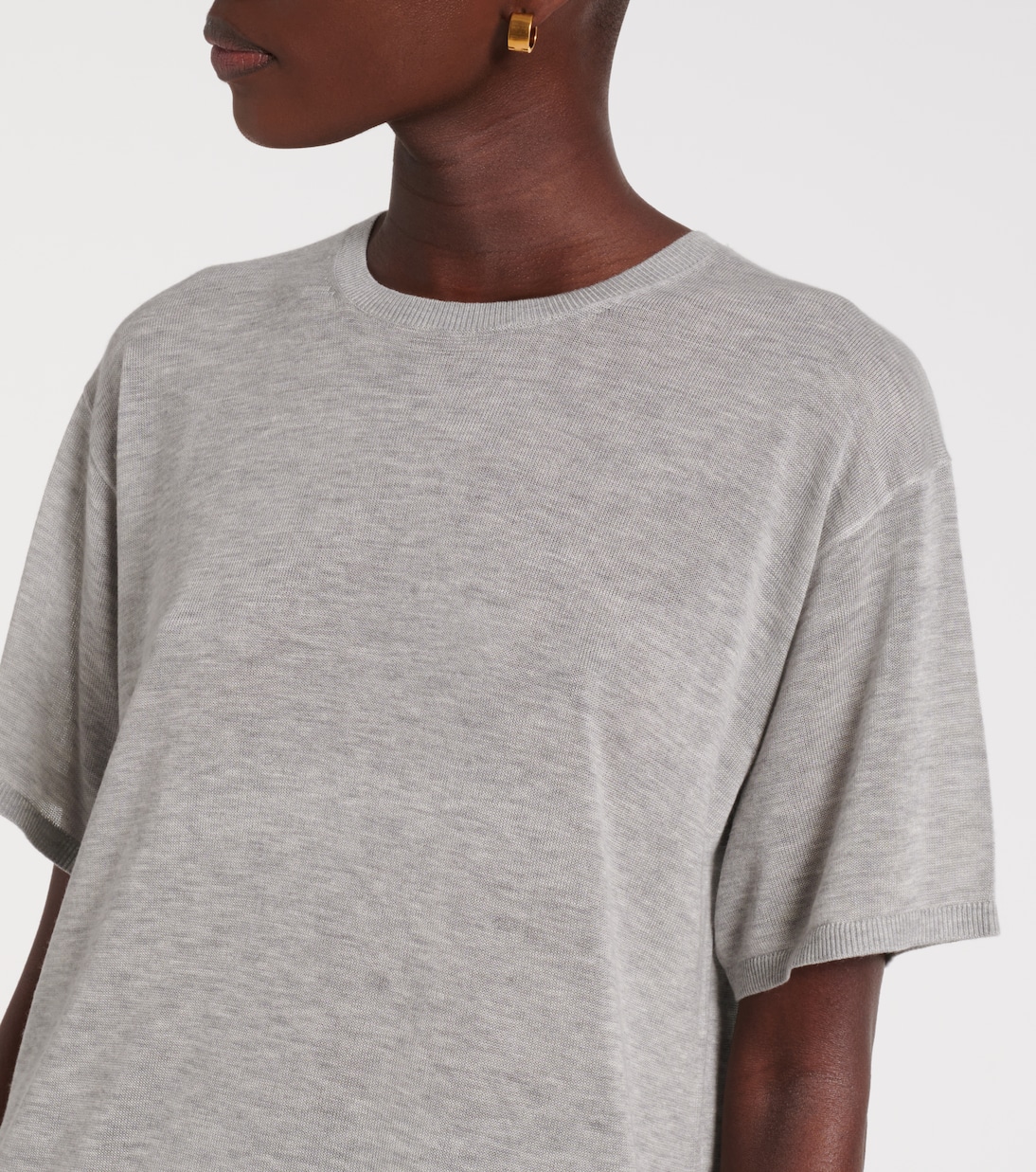 T-Shirt aus einem Baumwollgemisch | Toteme