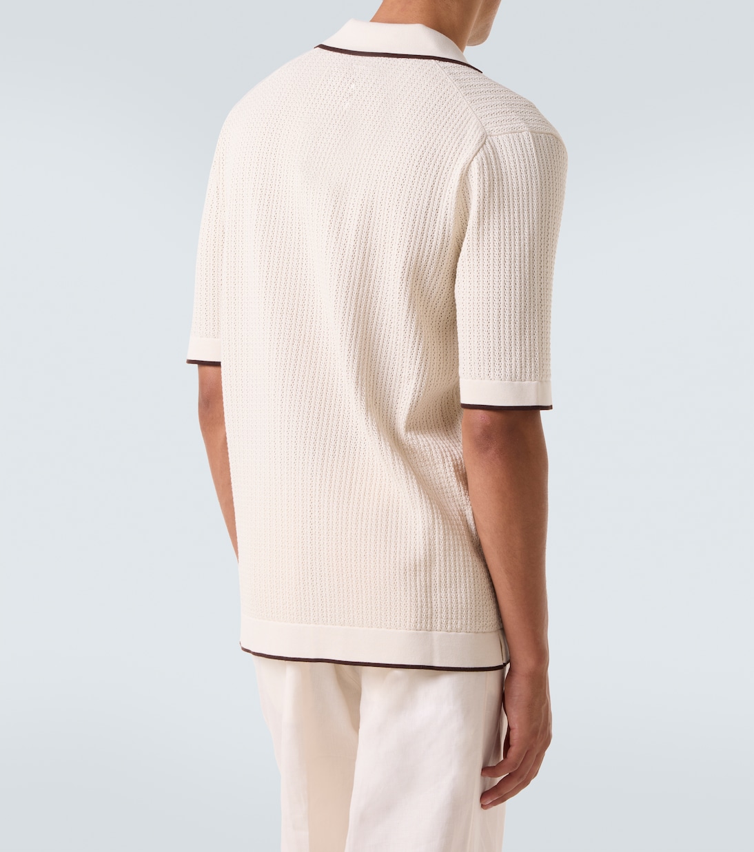 DG knitted cotton shirt | Dolce&Gabbana