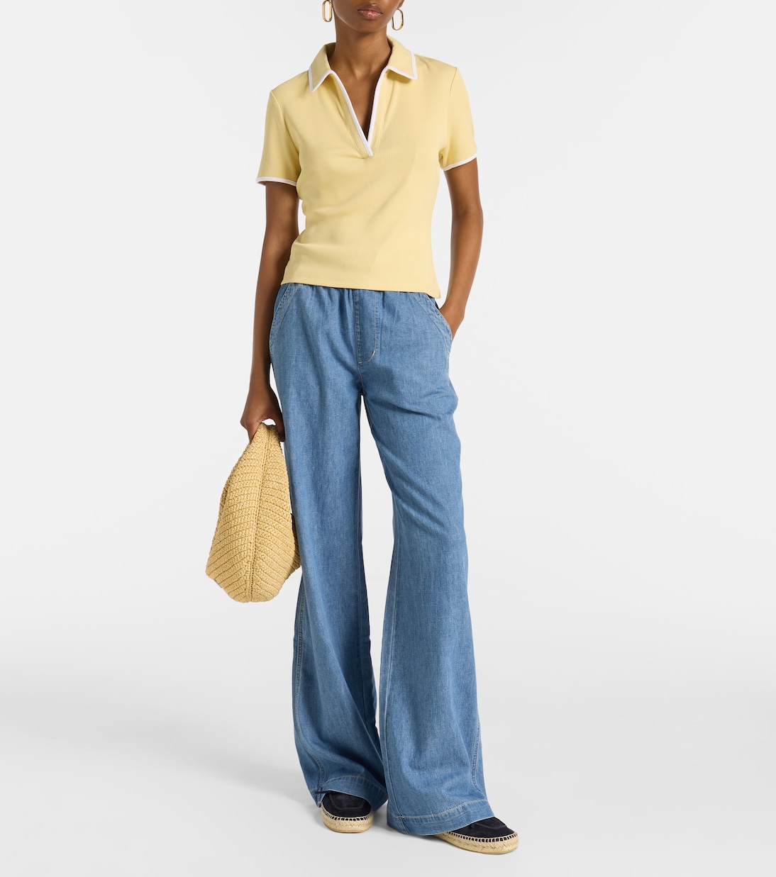 Polo Kearney en mezcla de algodón | Veronica Beard