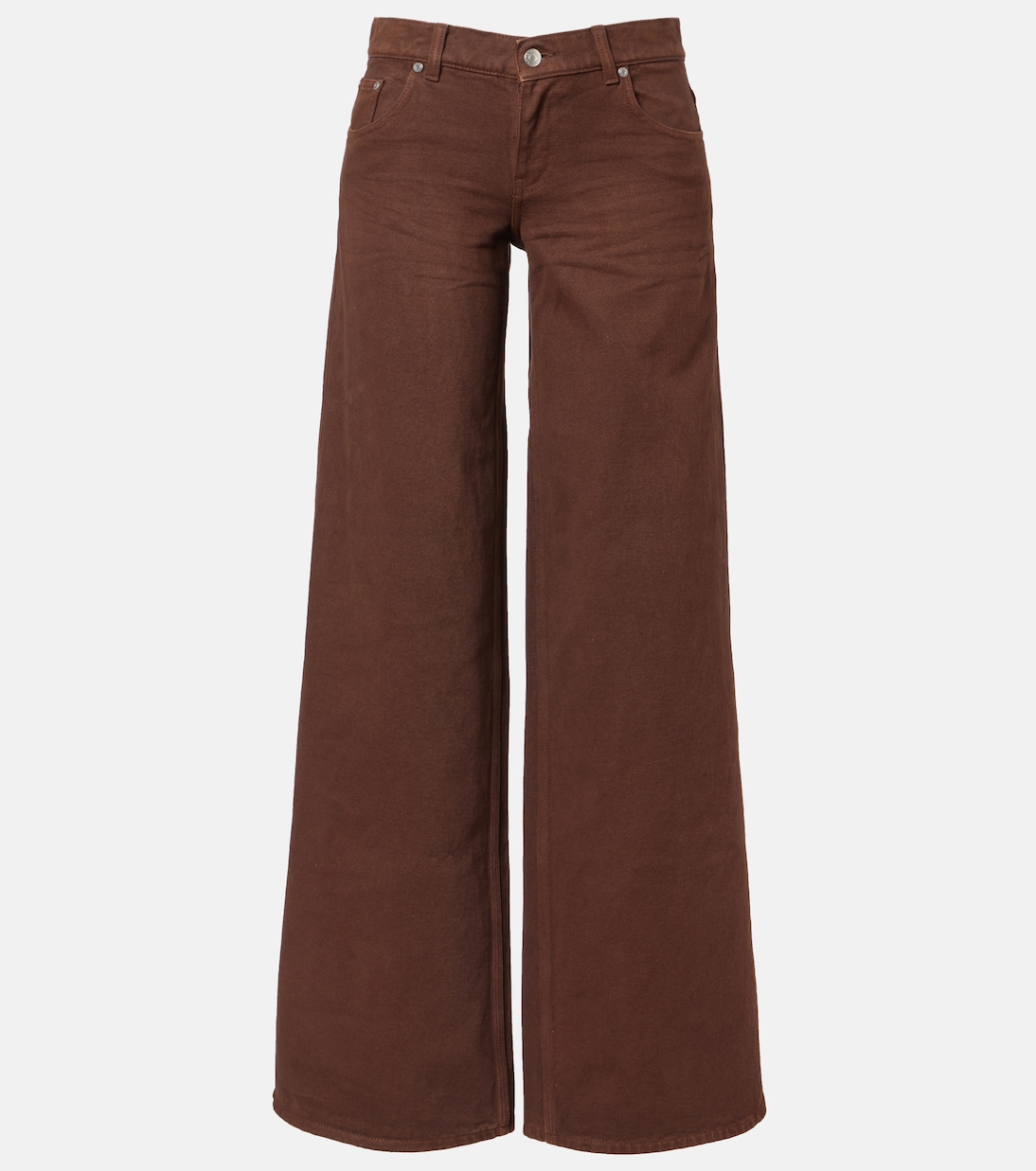 Low-Rise Wirde-Leg Jeans | Stella McCartney