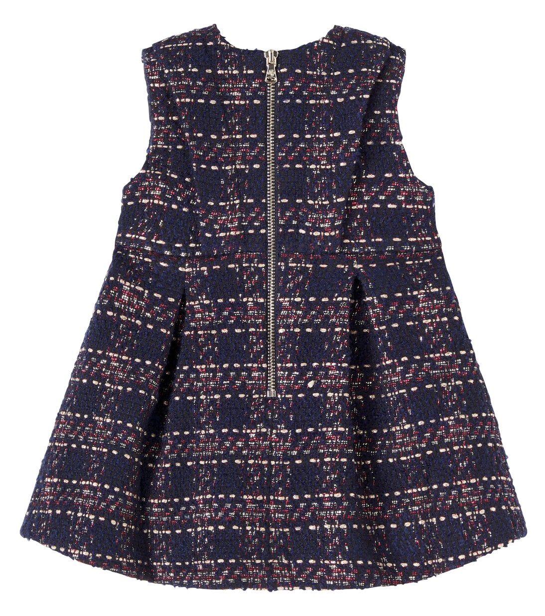 Baby bow-detail tweed dress | Tartine et Chocolat