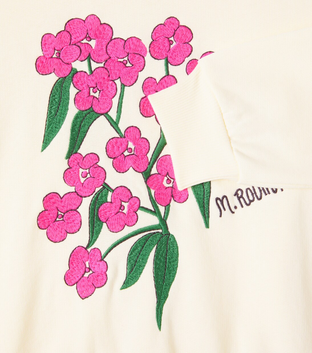 Printed cotton sweatshirt | Mini Rodini