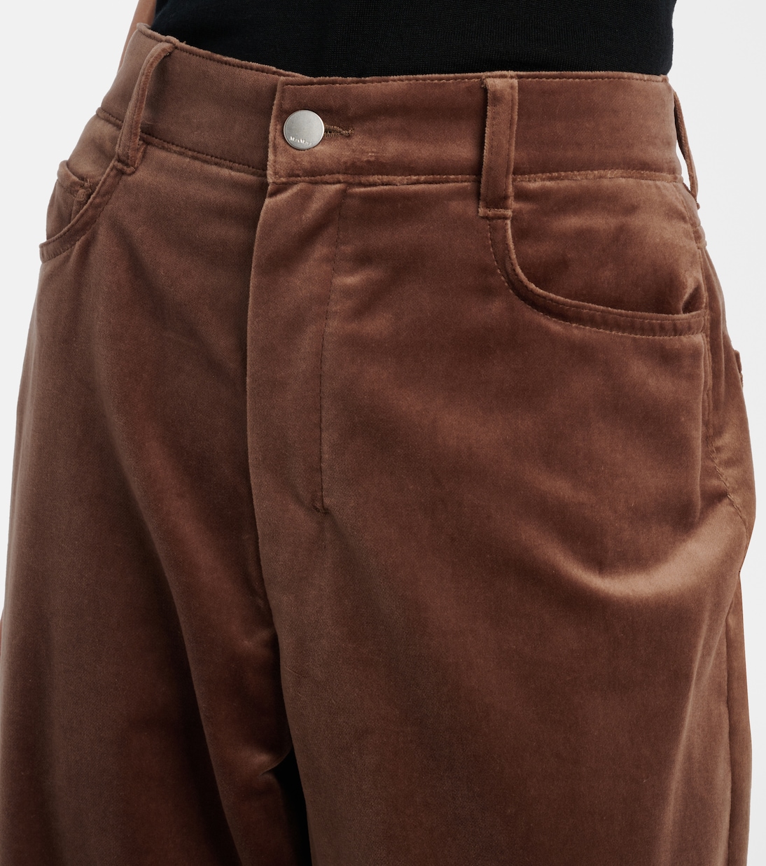 Pantalon ample en velours de coton | 'S Max Mara