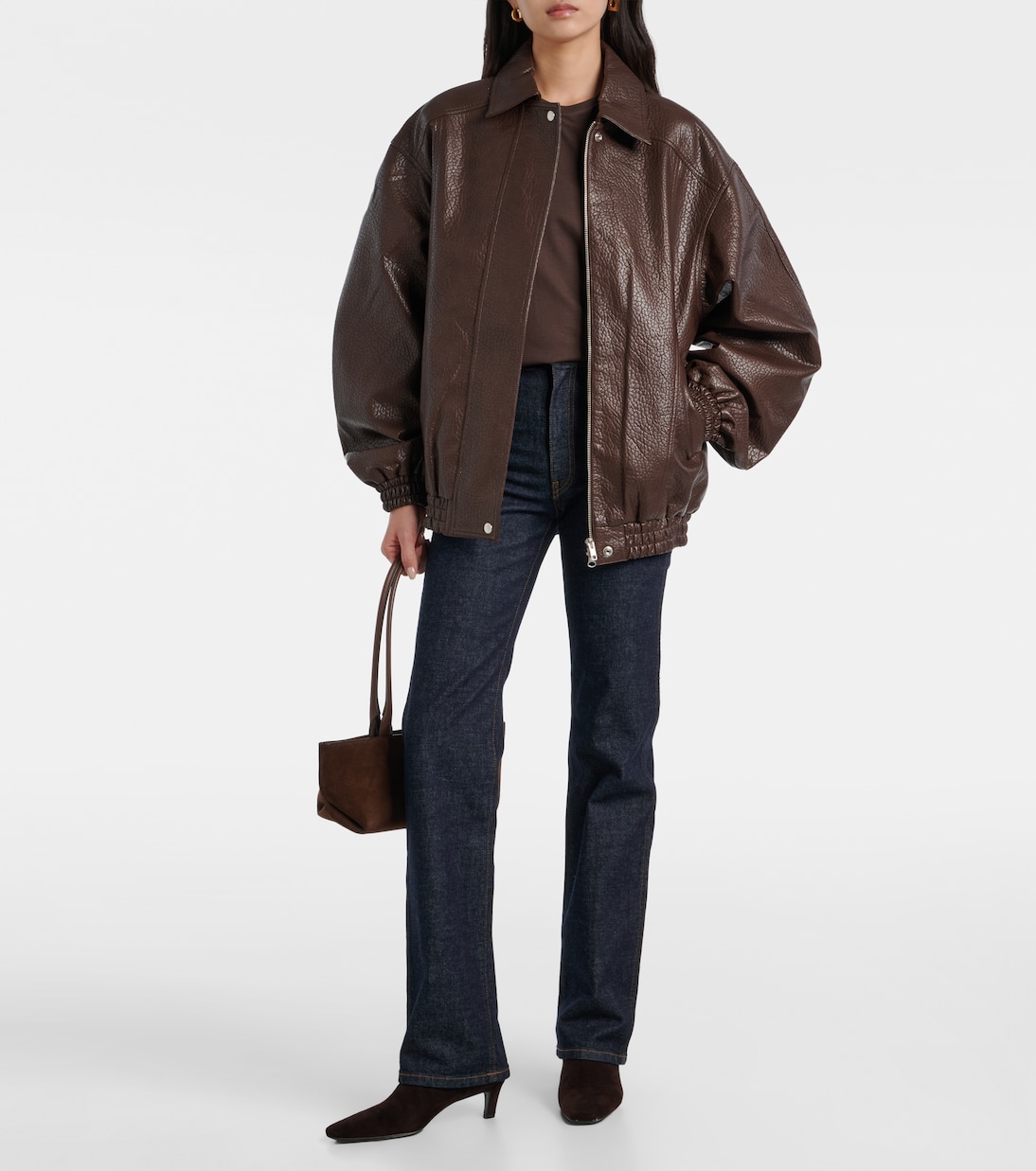 T-Shirt Harper aus Baumwoll-Jersey | The Frankie Shop