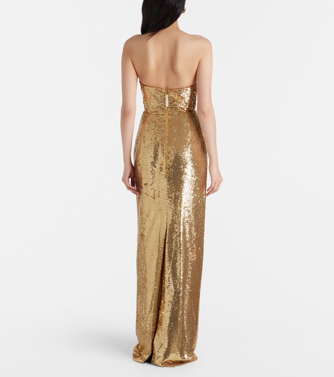 Abito lungo con paillettes | Carolina Herrera