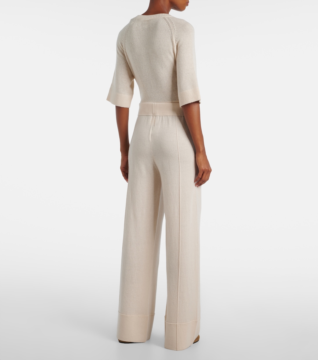 Wool and cashmere wide-leg pants | Jardin des Orangers