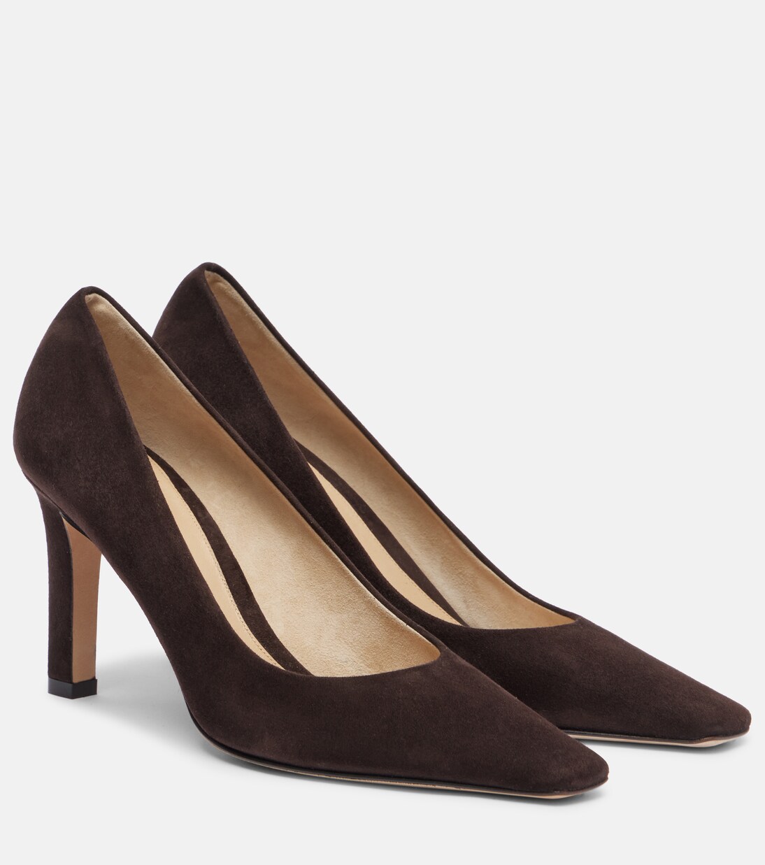 Carla 80 suede pumps | The Row
