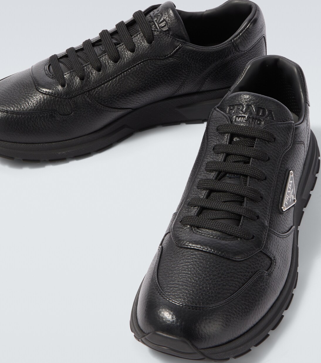 Prax 2.0 leather sneakers | Prada