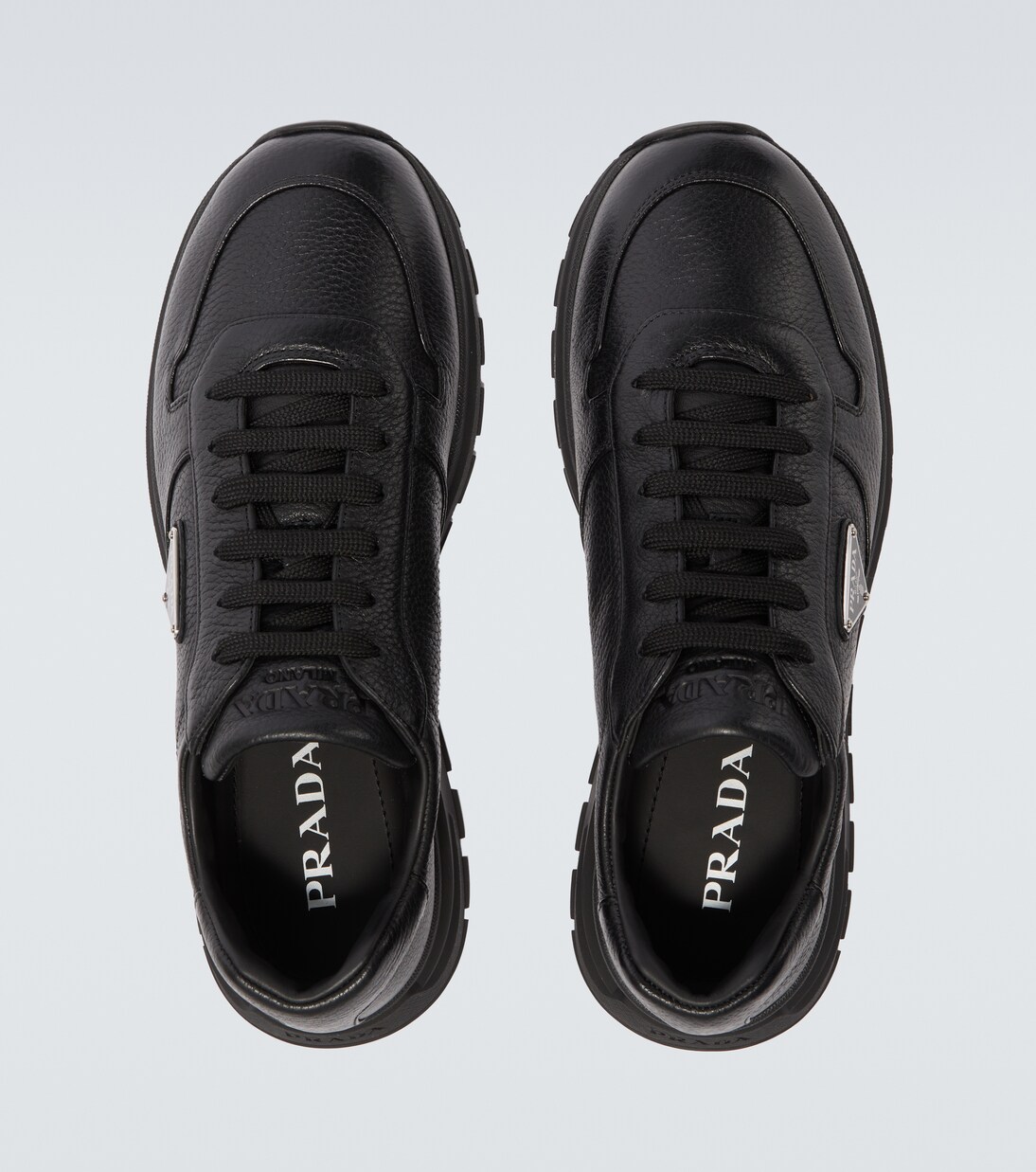 Prax 2.0 leather sneakers | Prada