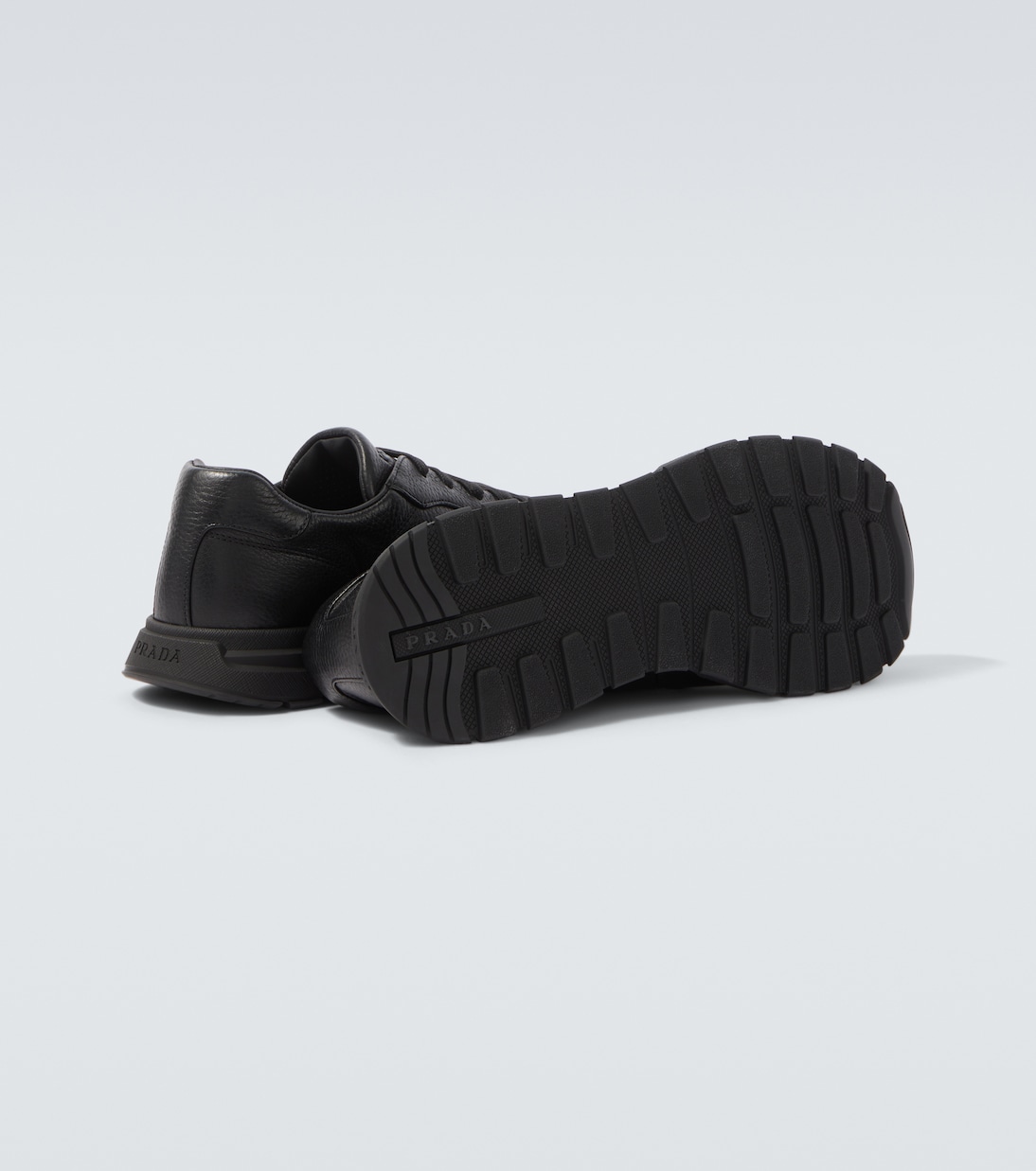 Prax 2.0 leather sneakers | Prada