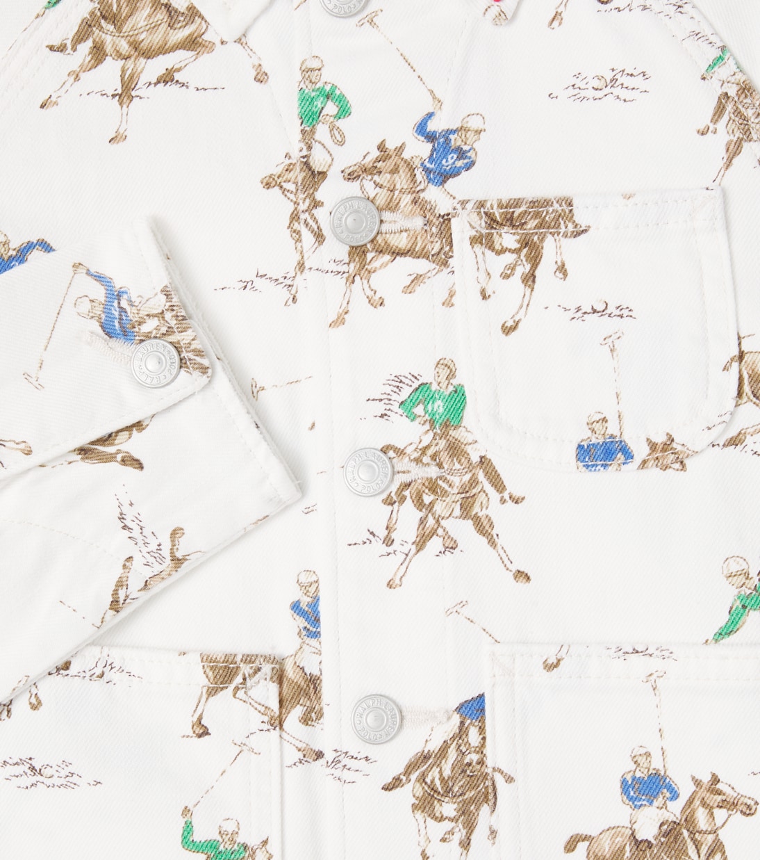 Veste imprimée en jean | Polo Ralph Lauren Kids