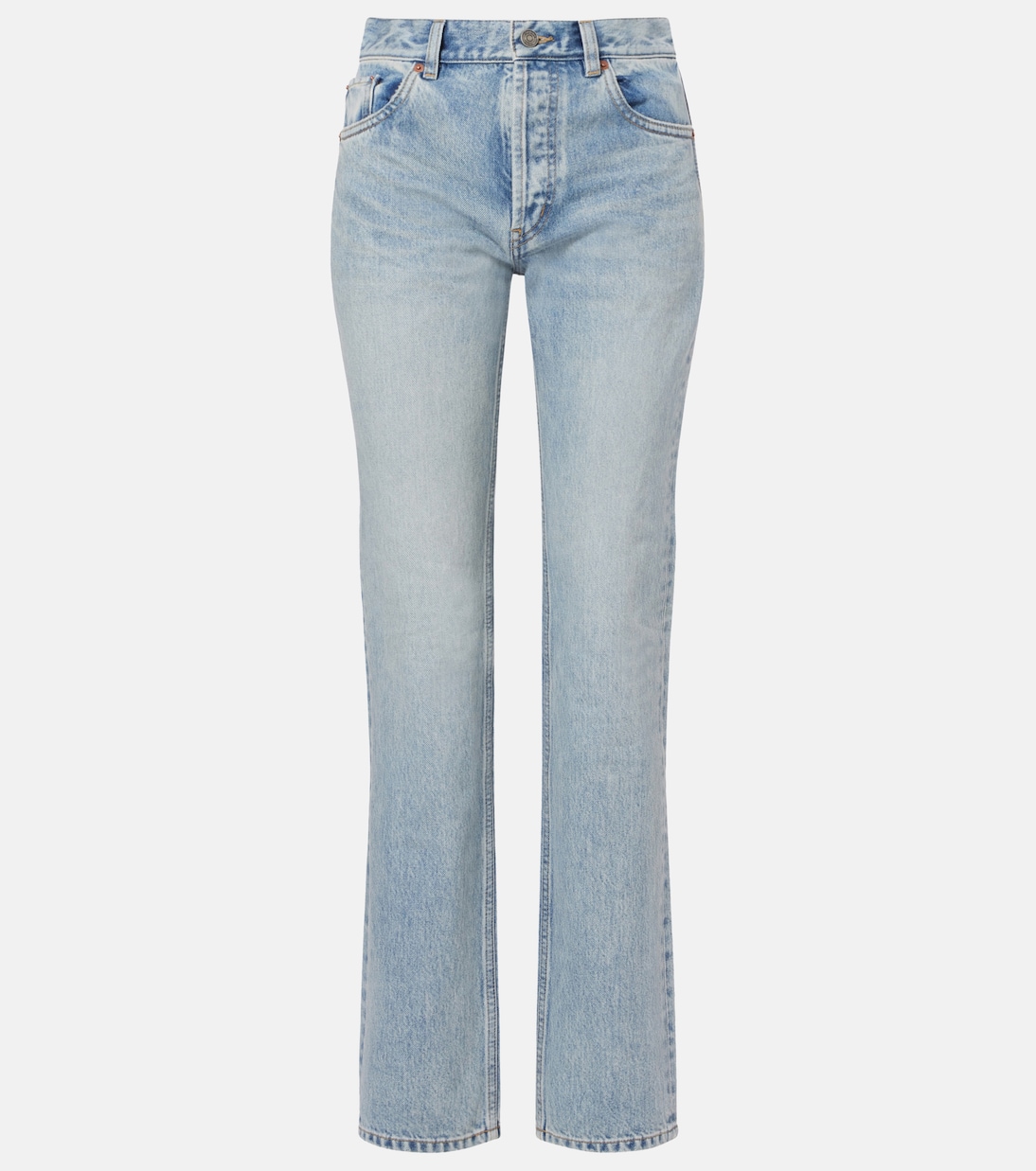 High-Rise Straight Jeans | Saint Laurent