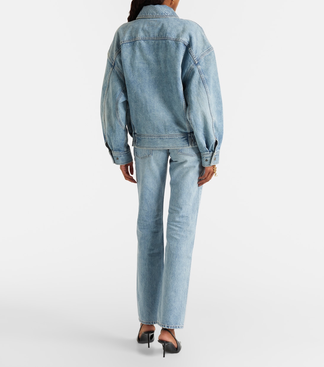 High-Rise Straight Jeans | Saint Laurent