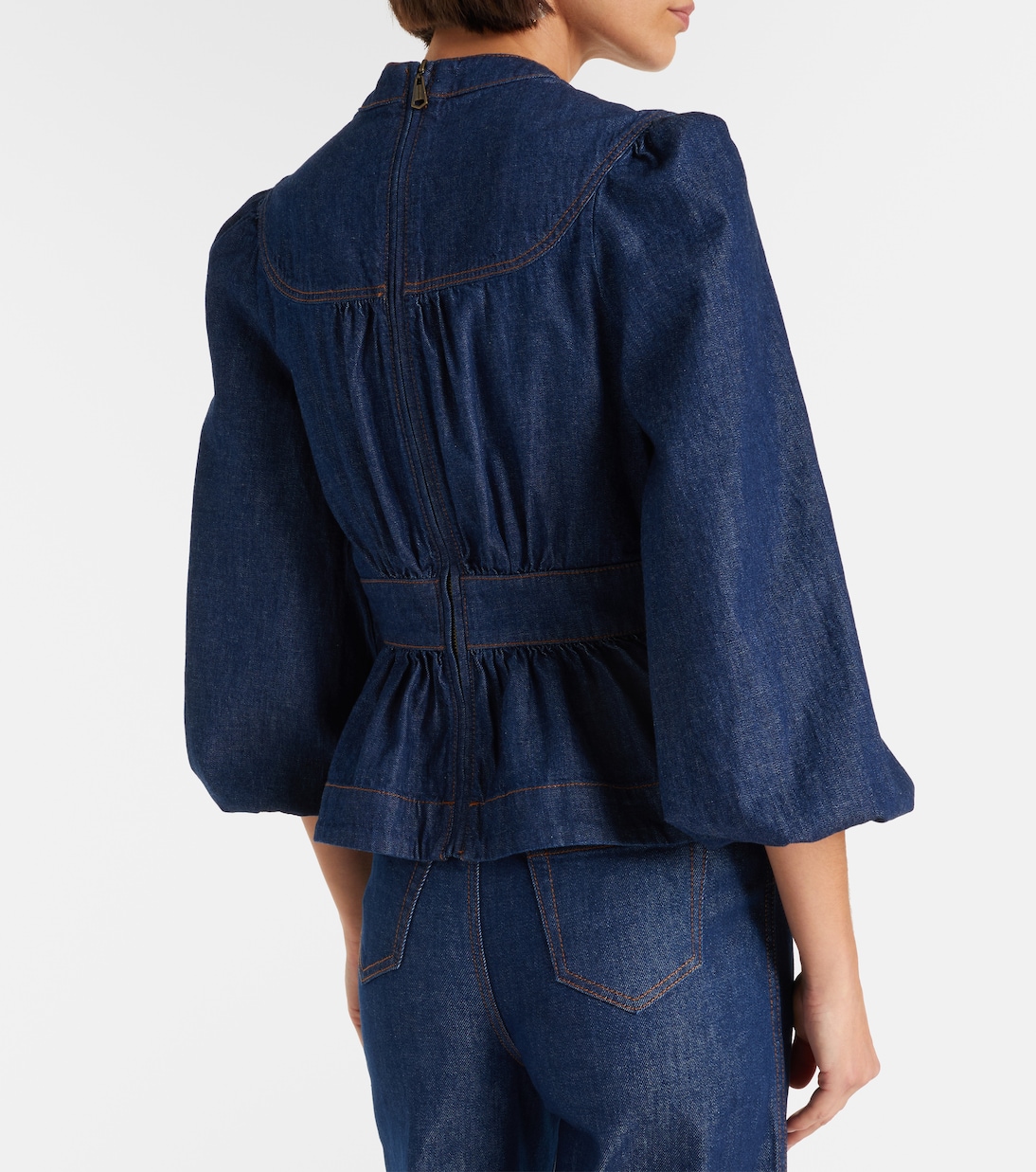 Awaken denim blouse | Zimmermann