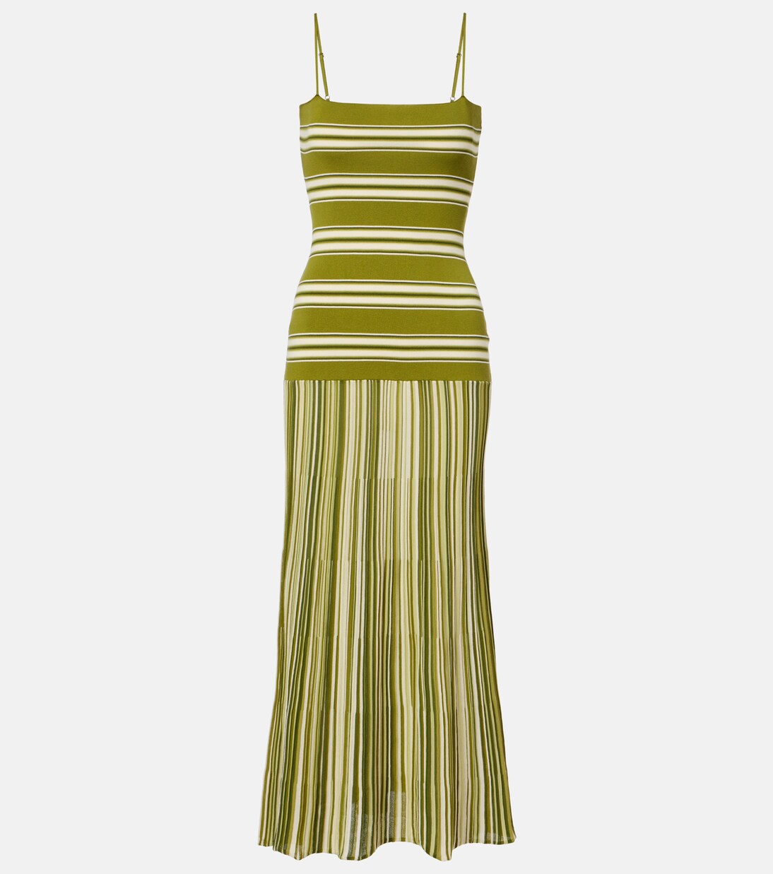 Esenia striped cotton-blend maxi dress | Faithfull