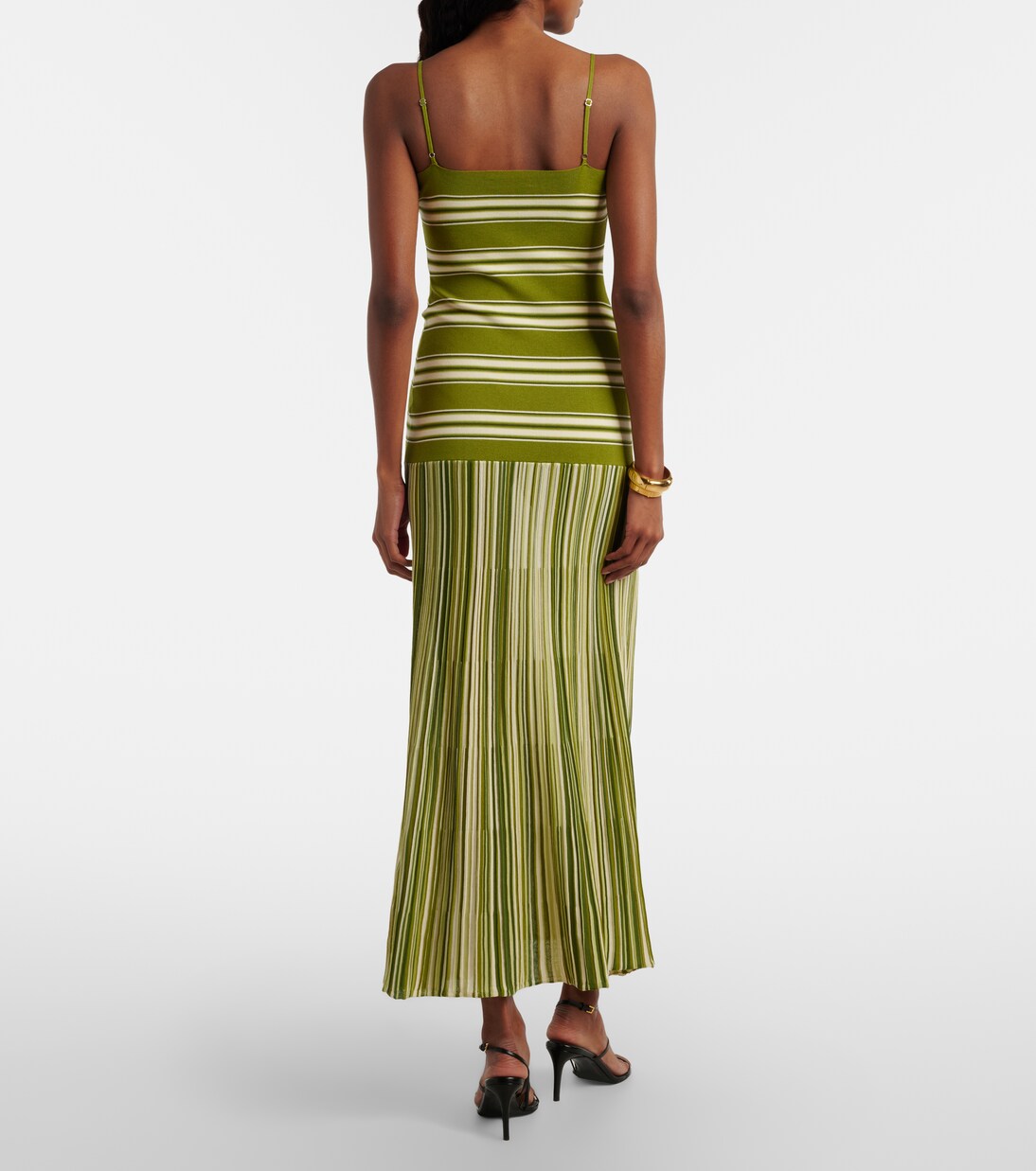 Esenia striped cotton-blend maxi dress | Faithfull